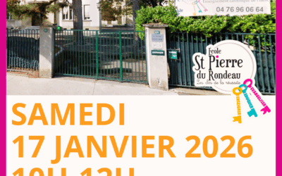 Portes ouvertes – 17 Janvier 2026 – 10h/12h